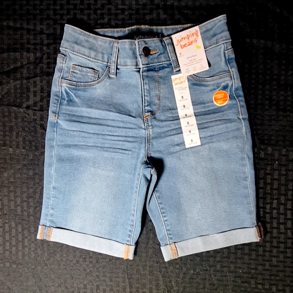 Jumping Beans Mid Rise Bermuda Shorts Size 8 Kids